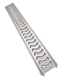 Ralo Linear Elite com Aro de fixação e Tela Anti Inseto