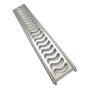 Ralo Linear Elite com Aro de fixação e Tela Anti Inseto