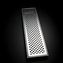 Ralo Linear 15x50cm em Alumínio com Aro de Fixação