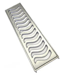 Ralo Linear Elite com Aro de fixação e Tela Anti Inseto