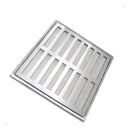 Ralo Grelha Pluvial 20x20 Alumínio Com Aro