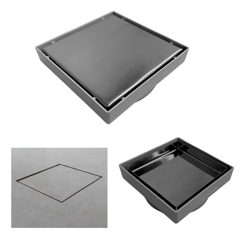 Ralo Invisível Cola piso  para banheiros