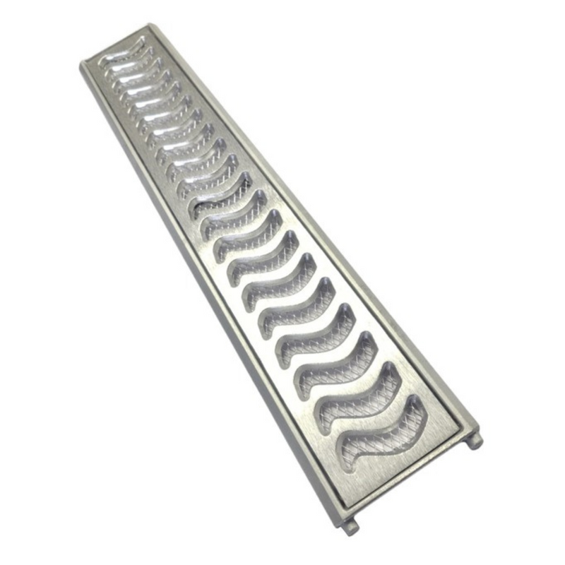 Ralo Linear Elite com Aro de fixação e Tela Anti Inseto