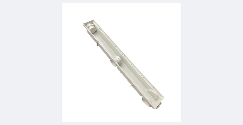 Ralo Linear 6×50cm Sifonado e Anti Inseto com Grelha em Inox Polido