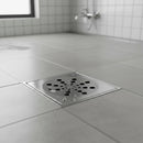 Ralo Inox 10x10 Abre Fecha com Aro