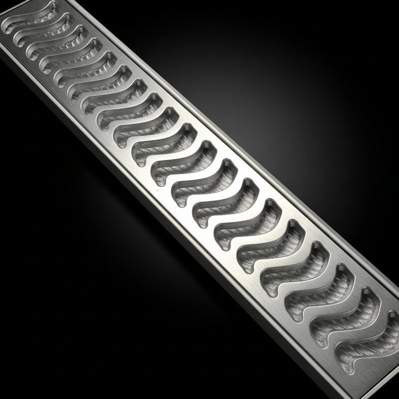 Ralo Linear Elite com Aro de fixação e Tela Anti Inseto