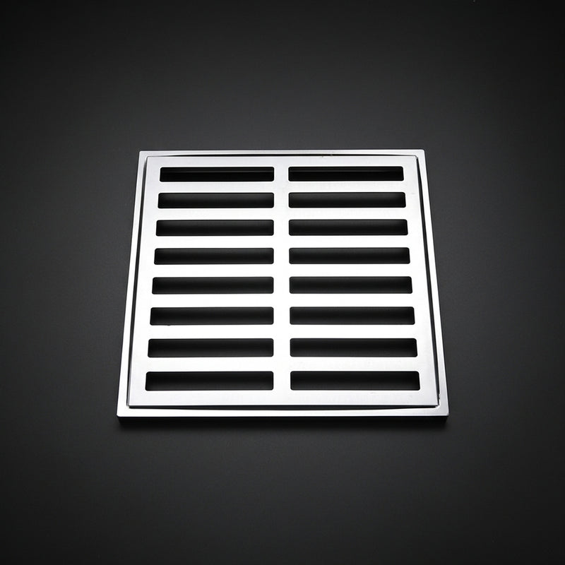 Ralo Grelha Pluvial 20x20 Alumínio Com Aro