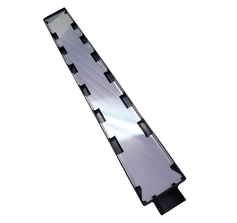 Ralo Invisível em inox 6x50 com Caixa Coletora e Tela Anti Inseto