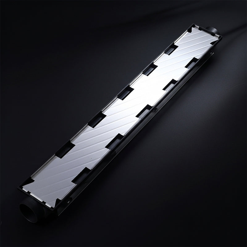 Ralo Invisível em inox 6x50 com Caixa Coletora e Tela Anti Inseto