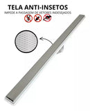 Ralo Linear Invisível Cola Piso com Tela