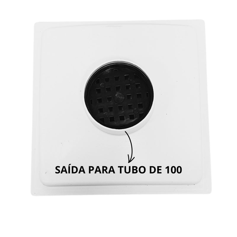 Ralo cola piso 20x20 para banheiros