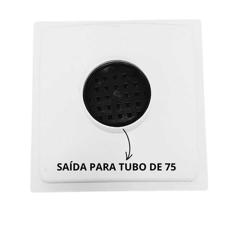 Ralo cola piso 20x20 para banheiros