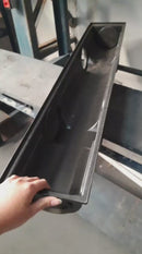 Ralo Linear 20x100 Alumínio com tela Anti inseto e Coletora